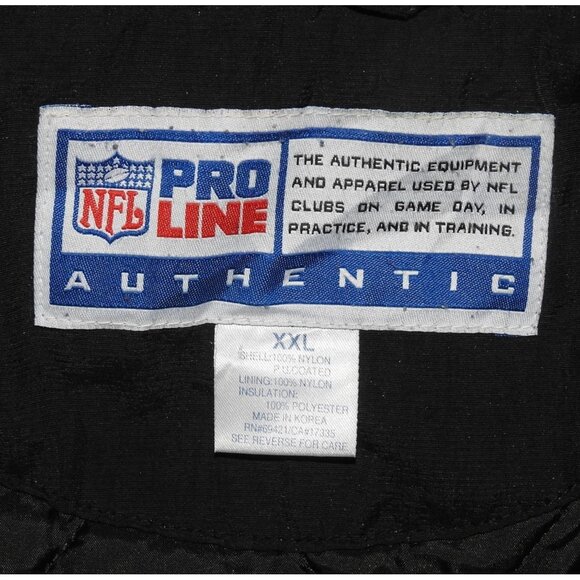 Vintage 1990s Kansas City Chiefs Reebok NFL Pro Line Puffer Jacket Men's XXL - Picture 7 of 14